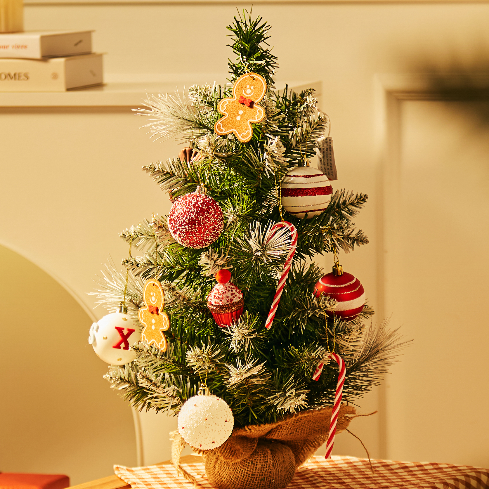 크리스마스 미니 세트 트리 스노우팁 트리+오너먼트세트 10,970원