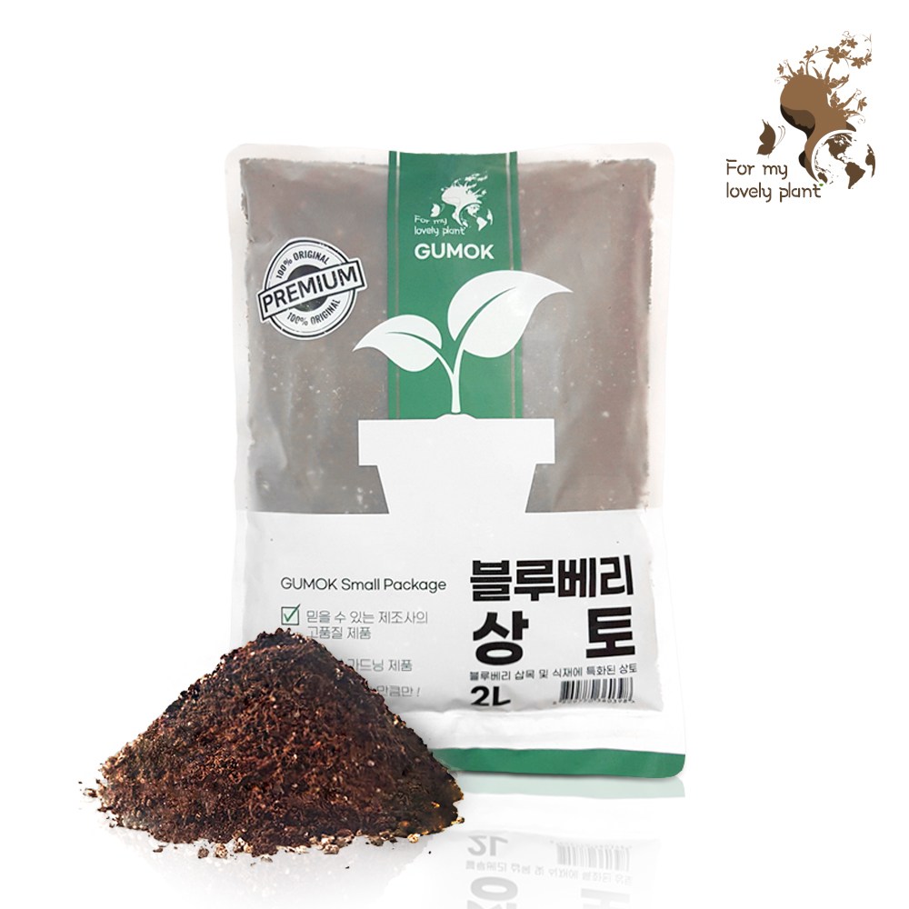 거목산업사 블루베리 상토 2L 소포장 제라늄 텃밭 배양토 분갈이 4,200원