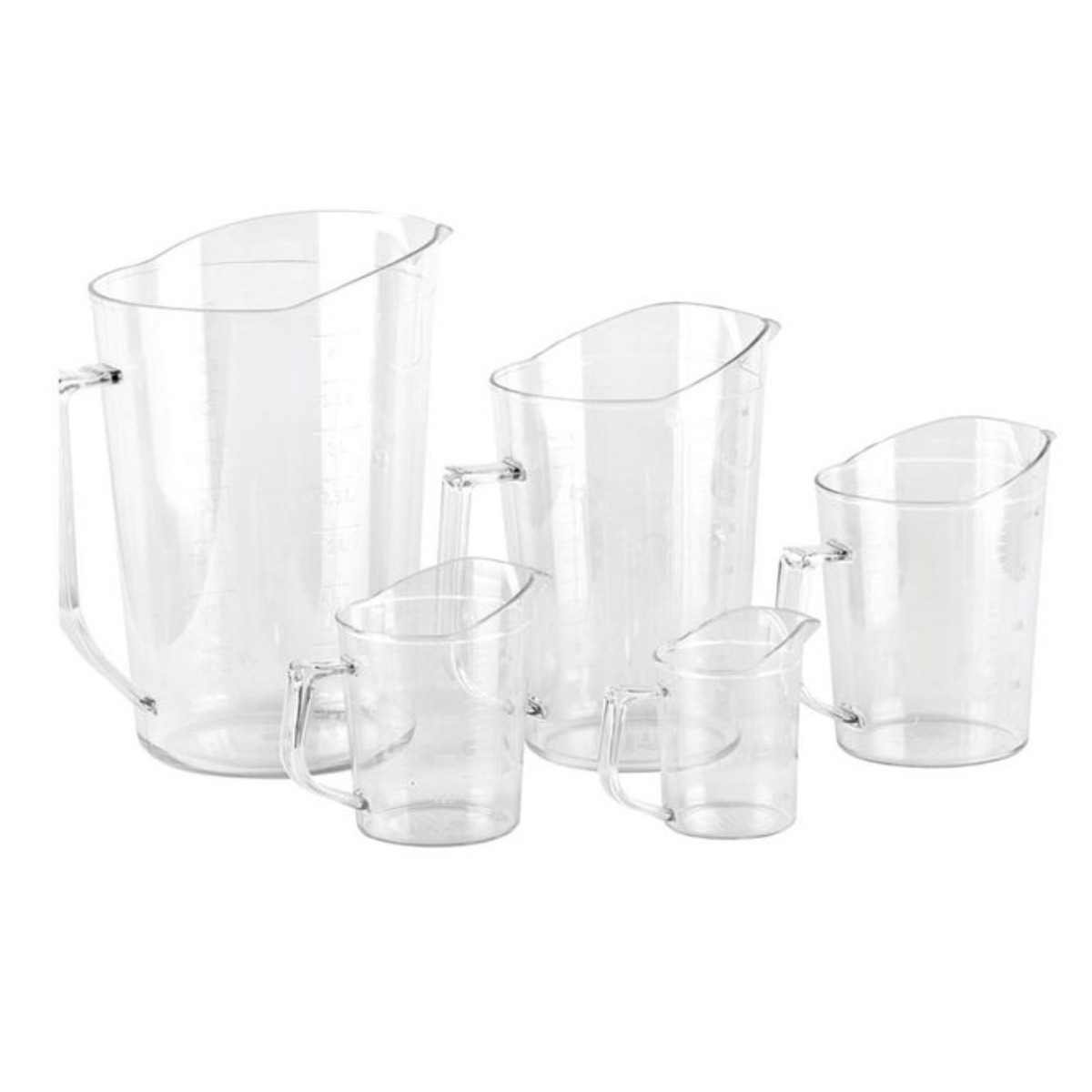 블루비 PC 계량컵 업소용 가벼운 계량컵 플라스틱 비커 6,280원