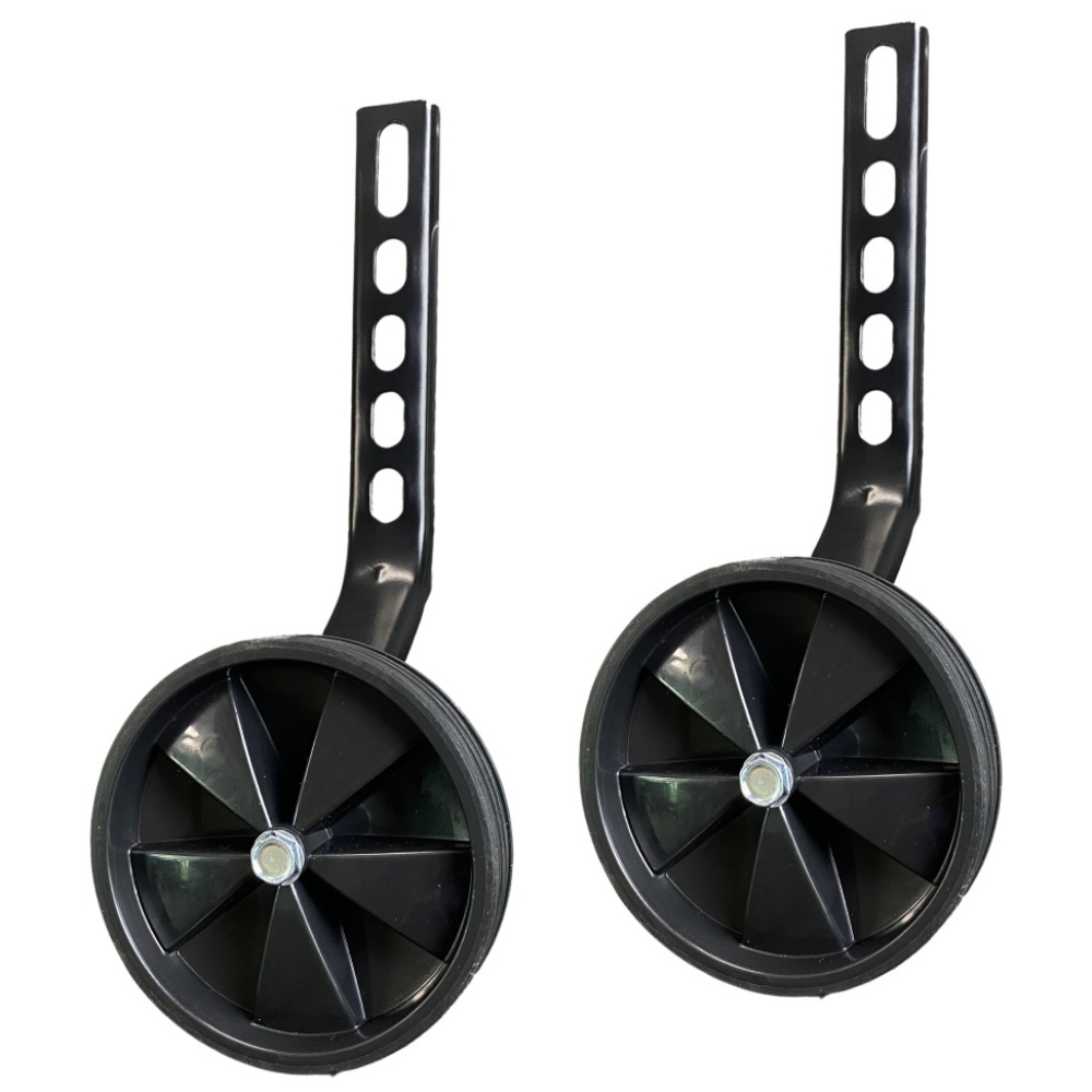 마켓피아 자전거 보조바퀴 블랙 12-20인치 길이조절(빛반사 키링/밴드 증정) 10,900원