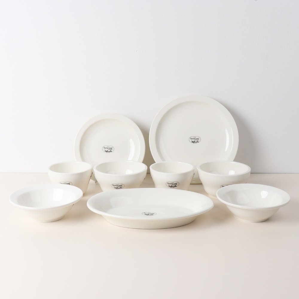 시라쿠스 뉴욕 2인 그릇세트, 1세트, 9P, 크림화이트 95,500원