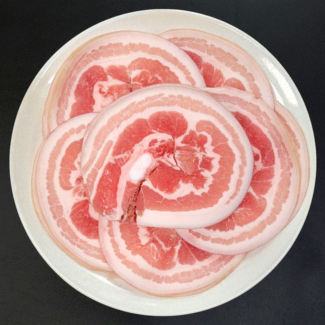 국내산 한돈 꽃삼겹 돼지고기 구이용, 4개, 500g 78,400원