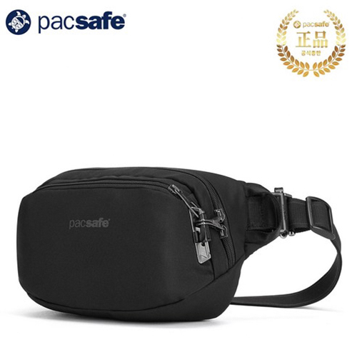 [팩세이프] PACSAFE 유럽여행 도난방지 바이브100 힙팩 정품 AS 보장 잠금장치 115,000원