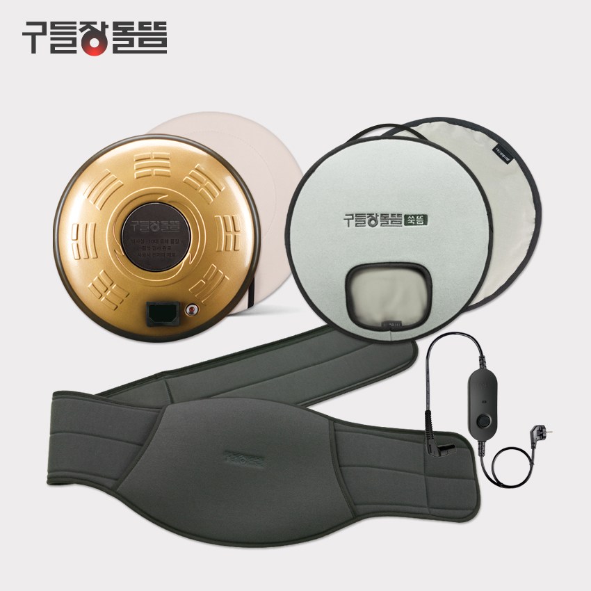 [생명사랑/부모님효도선물] 구들장 돌뜸 골드 세트(복대포함)+쇼핑백, gold 139,000원