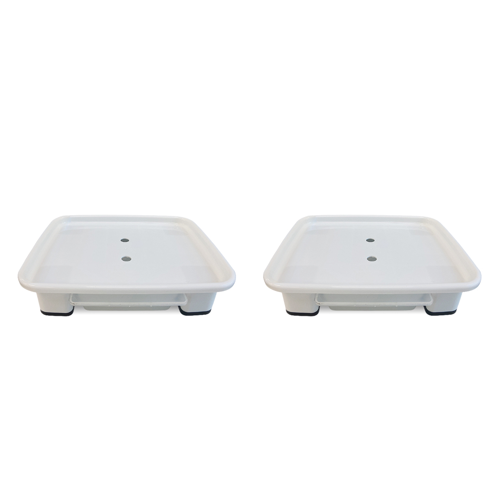 화분월드 직사각 서랍식 화분받침 2p 5,600원