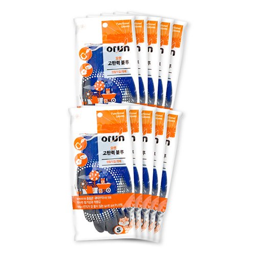 오런 고탄력블루 PU코팅장갑 S 11,800원