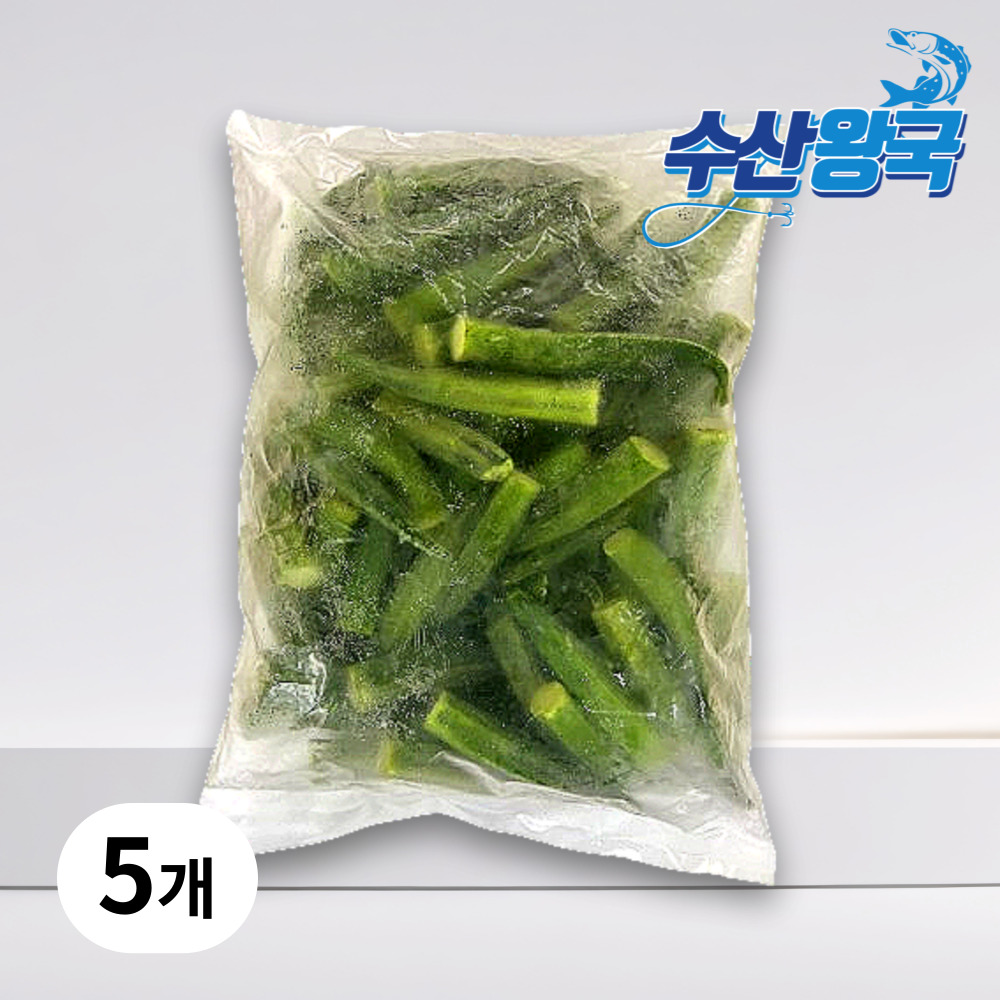 수산왕국 냉동 대용량 오크라, 5개, 1kg 37,900원
