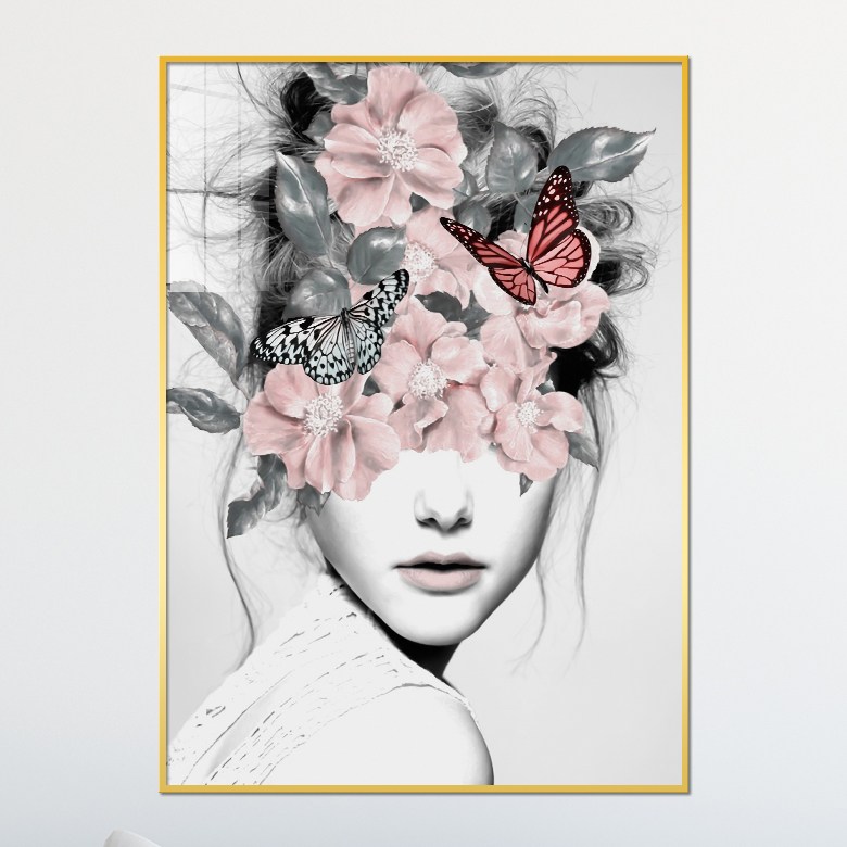 아트블루 북유럽 모던 감성 꽃의 여인 인물 추상화 인테리어 그림 액자 45,270원