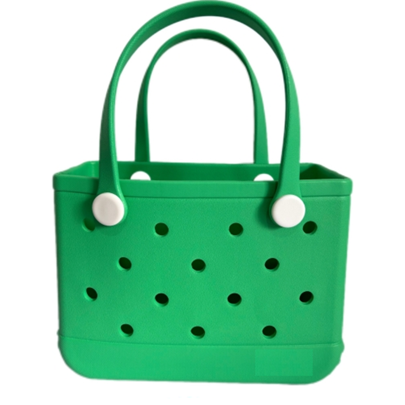 물빠지는 실리콘 목욕바구니 젤리백 아쿠아가방 수영가방, 그린 12,800원