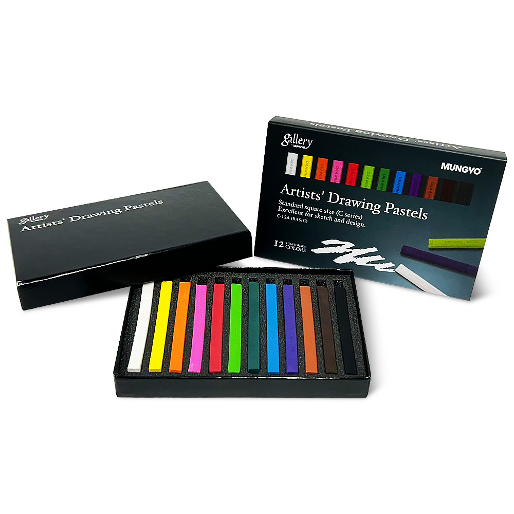 [DND] 디자인 드로잉 사각파스텔 12색세트 7,560원