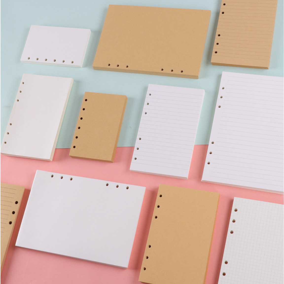 A5 A6 6공 다이어리 속지 리필 바인더 플래너 종이속지 만년형 5,000원