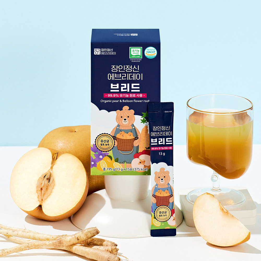 장인정신 에브리데이 브리드 유기농 농축포 환절기 기관지건강 어린이 배도라지즙 40,300원