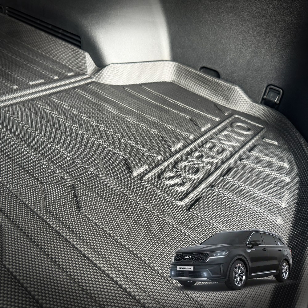 4세대쏘렌토MQ4 페이스리프트 트렁크매트 3D 카본논슬립 (5인승)(기존모델도 호환) 49,000원