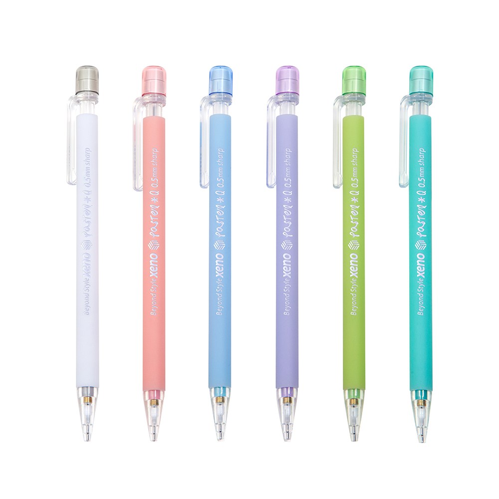제노 파스텔 Q 샤프 0.5mm 6개입, 12개 0.5mm 민트, 현재가 11,440원