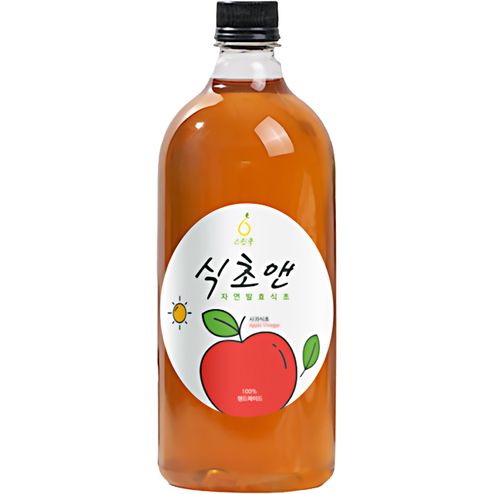 스윗쿡 식초앤 천연 자연 발효 사과식초 수제100%, 현재가 19,800원