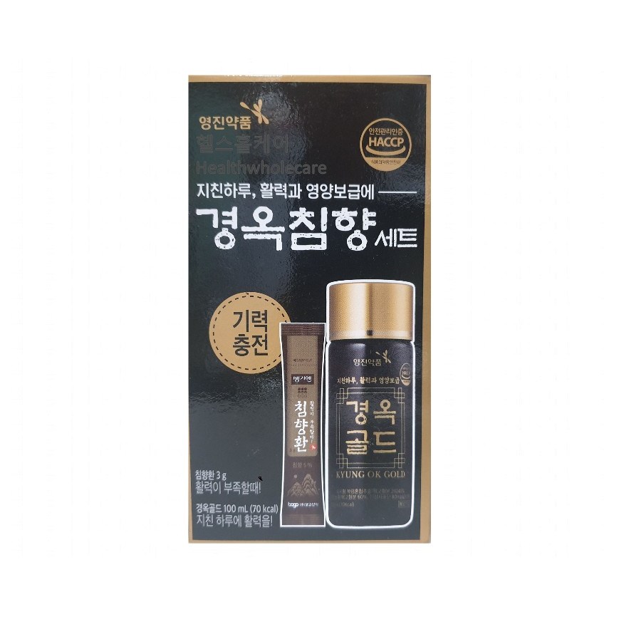영진 경옥침향 경옥골드 침향환 인삼, 100ml 2,900원