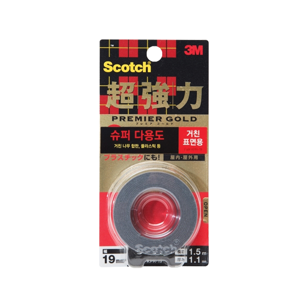 3M 초강력 폼 양면테이프 거친형 10,900원