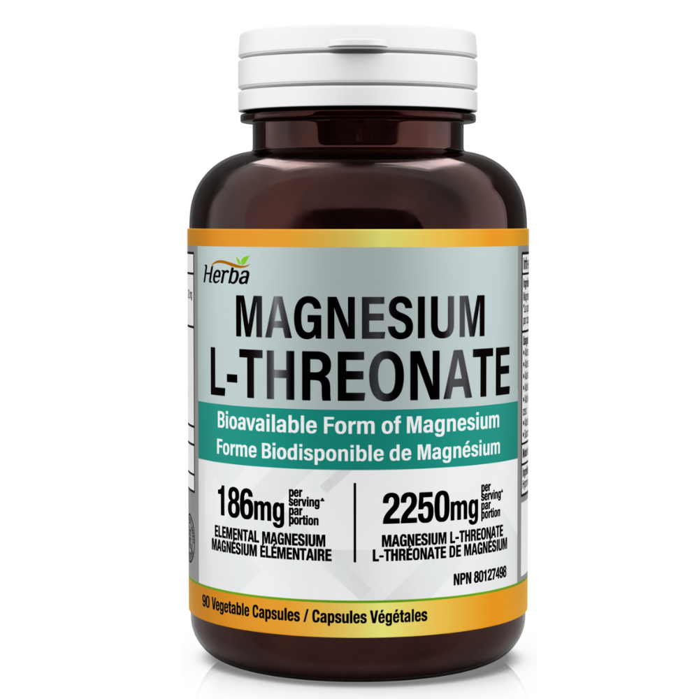 트레온산 마그네슘 90캡슐 L-트레온산 마그네슘 2250mg 허바 캐나다, 1개, 90정 53,000원