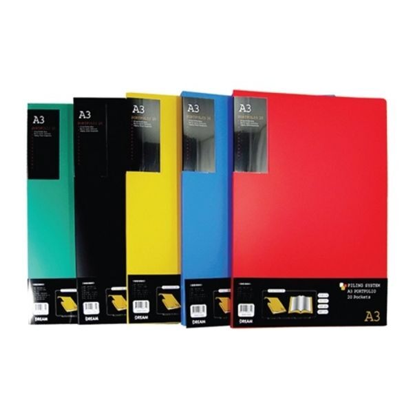 [교보문고] 드림디포 드림산업 20매 클리어 화일 A3 5507222 5,400원