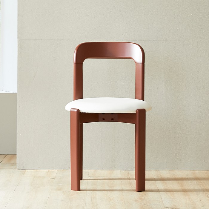 퍼피노 코코 체어 원목 까페 인테리어 식탁 화장대 의자 pn857-1, 버건디, 1개 59,900원