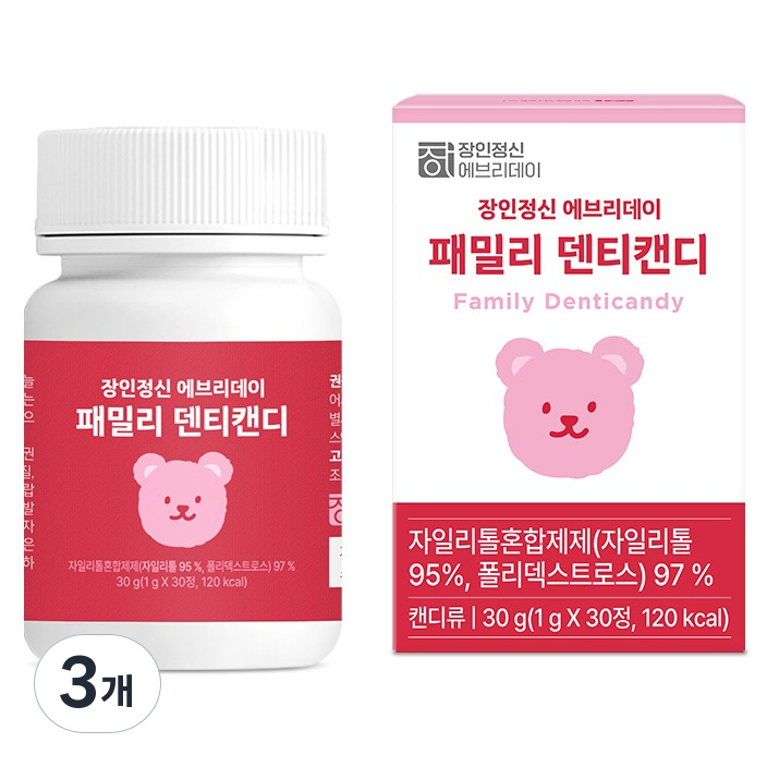 장인정신에브리데이 패밀리 자일리톨 덴티캔디 35,900원