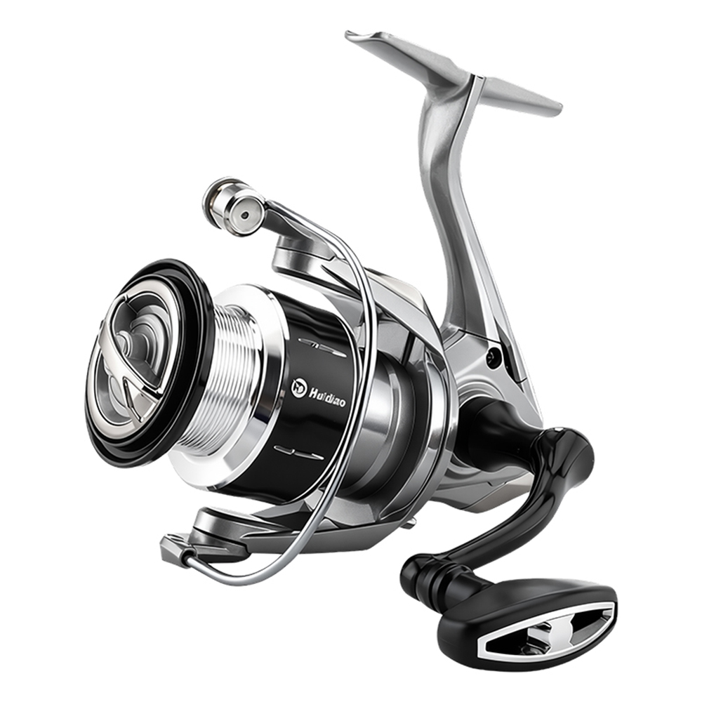 Huidiao 루어 스피닝 릴 4+1BB, 백래시 제로, 5kg 부드러운 드래그, 5.2:1 기어비, FC, 3000S 18,300원