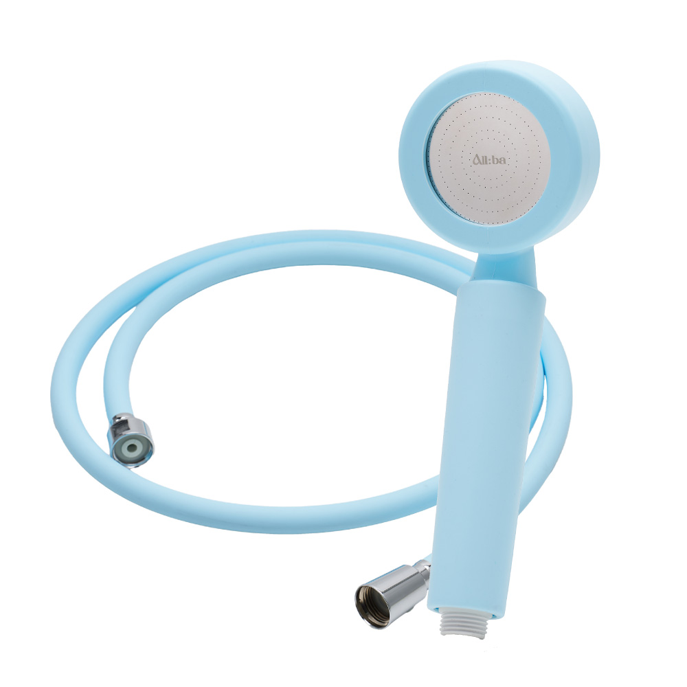 [set] 올바 더 뉴 실리콘(의료용) 샤워기 세트2.0M (샤워헤드+샤워호스2.0M+필터2ea), 1세트, 에어리블루 73,900원