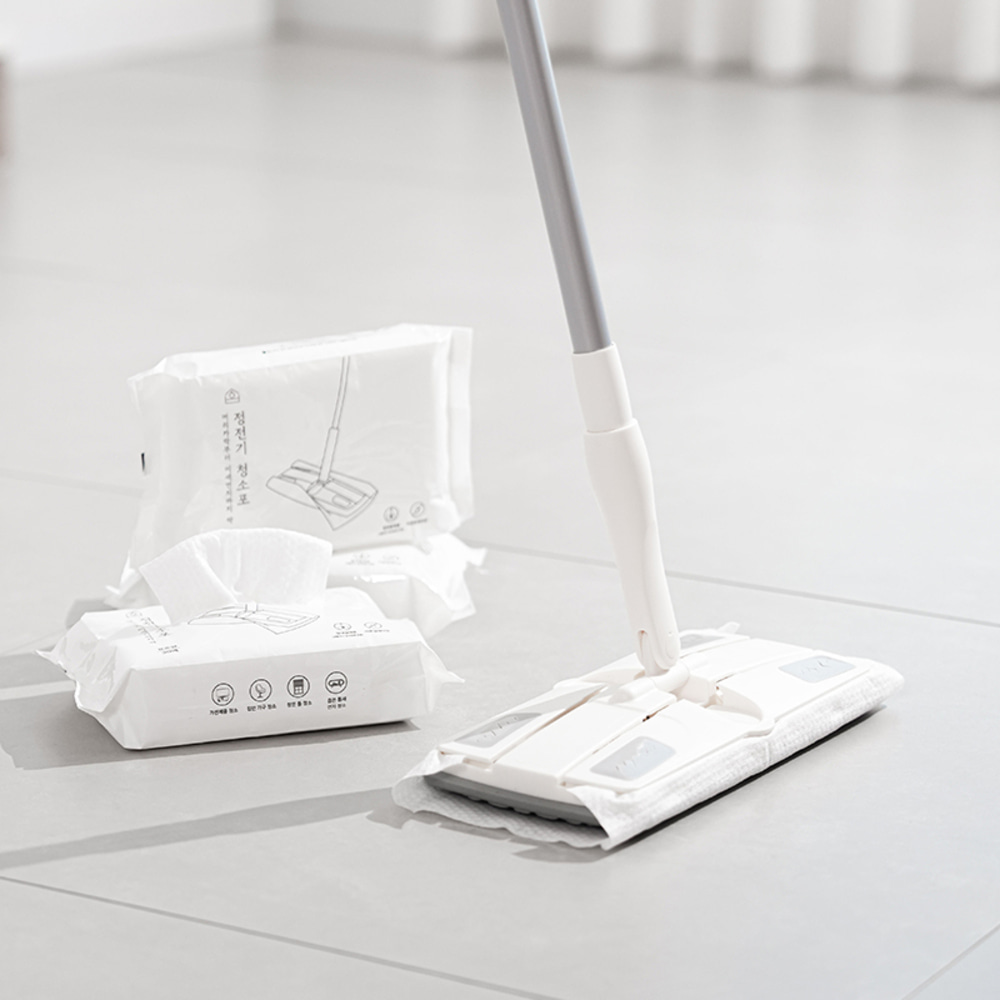 생활백서 무소음 쿠션 다용도 청소 밀대 정전기포 청소포 걸레 마대 14,300원