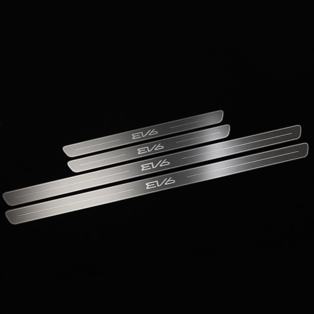 위드미카 EV6 호환 알루미늄 도어스커프 몰딩 인테리어 악세사리 54,000원