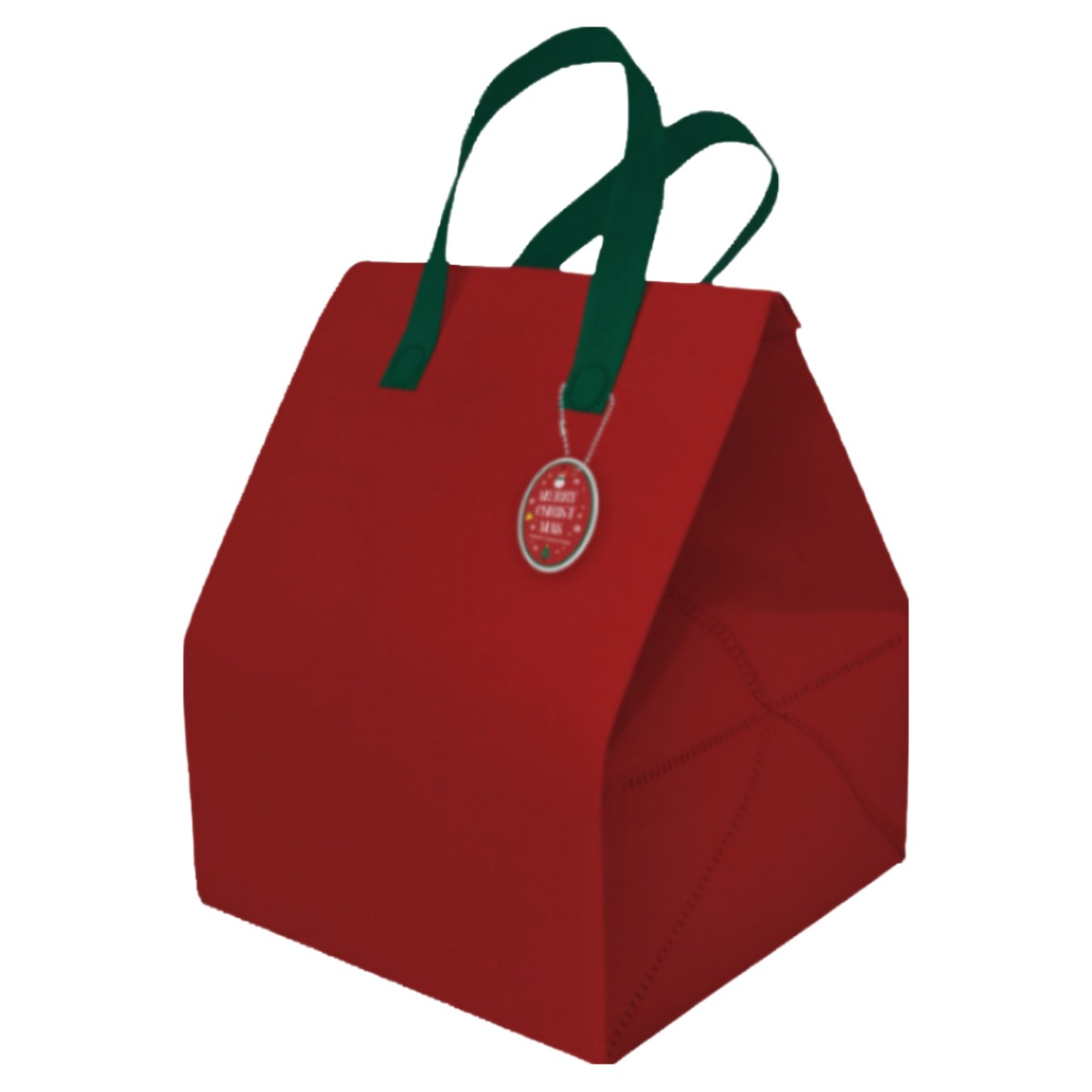 크리스마스에디션 보온보냉백 부직포 보온보냉 쇼핑백, 1개 930원