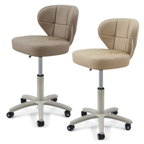 모던한 스툴의자 미용 네일 카운터 보조의자 / 안장형 등받침 일반형 승마형 69,000원