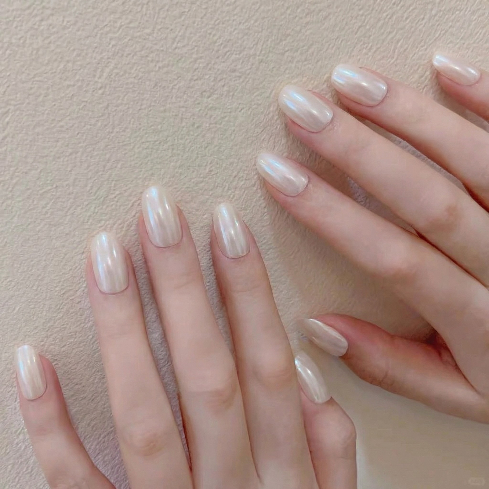 수제 프랑스식 고양이 눈 네일 팁 일상 통근 데이트 휴가에 필수 아이템, 1개, 밀키 펄,S사이즈,10P 22,800원