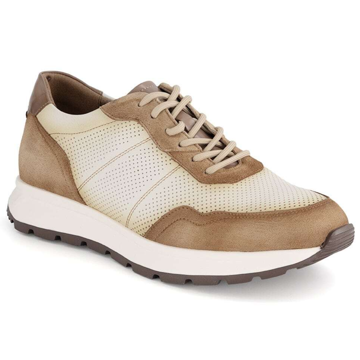 [국내백화점] 닥스 남성 베이지 베스트 키높이 스니커즈 취업 졸업 선물 신발 453,130원