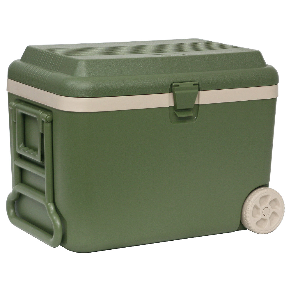 CAMTEL 대용량 캠핑 낚시 하드쿨러 아이스박스, 올리브/카키, 60L 96,800원