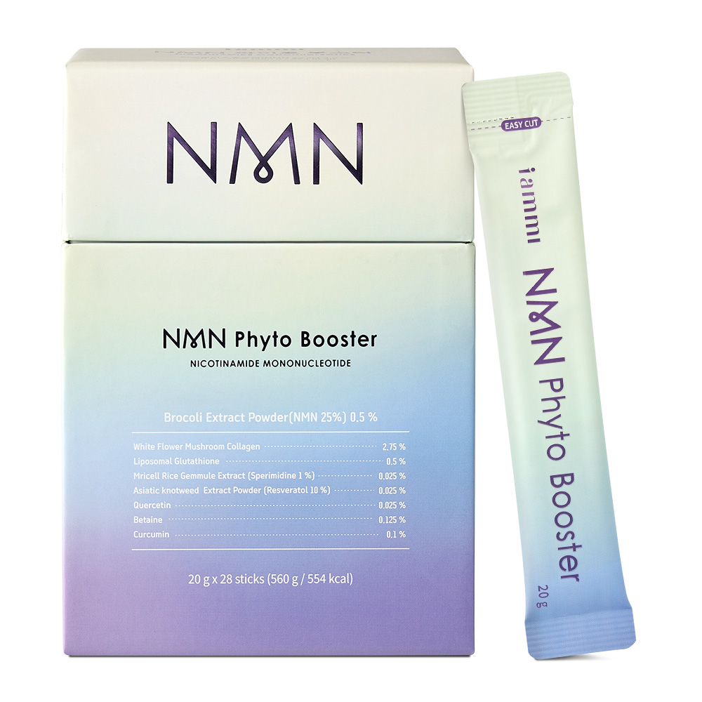 아이엠미 파이토 부스터 NMN 영양제 브로콜리추출분말 25% 식약처인증 엔엠엔 HACCP, 1박스, 560g 36,800원