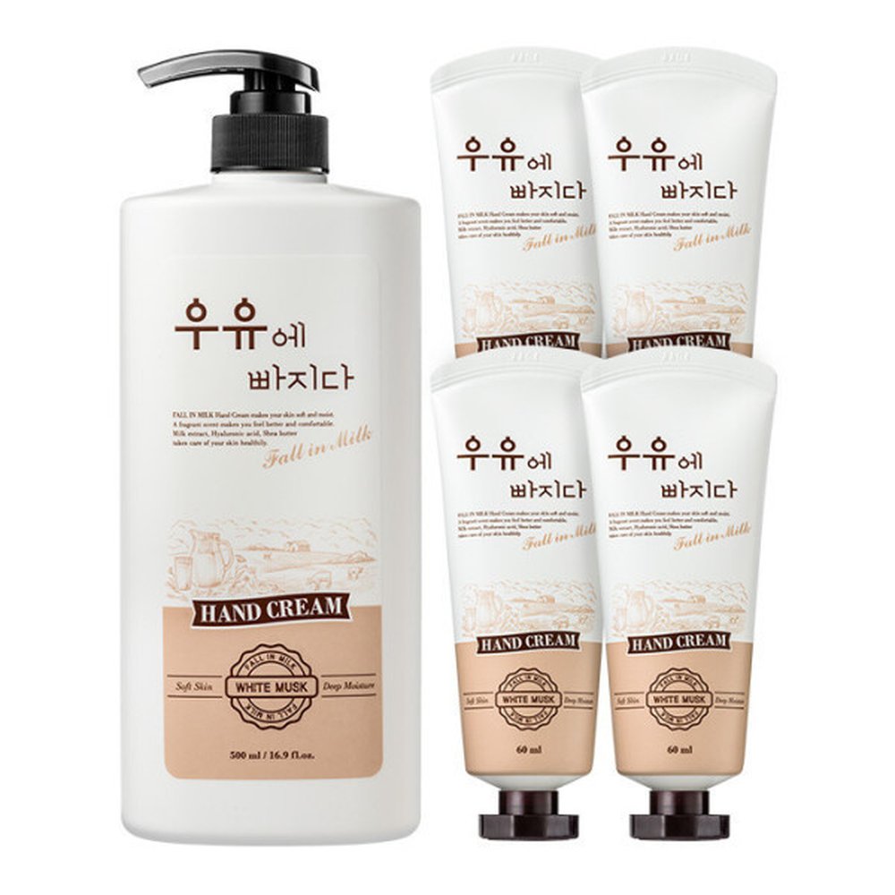 휴대용 핸드크림 우유 대용량 핸드로션 500ml&60mlX4 17,610원