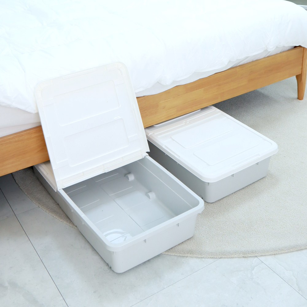 핫버튼 언더베드 침대 밑 수납, 1개, 그레이 21,900원