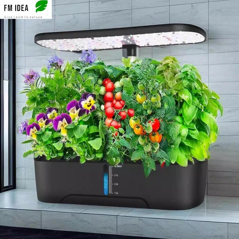스마트 수경재배기 무토양 시스템 농업 원예 채소 스마트재배기 식물재배기 채소재배기 103,100원