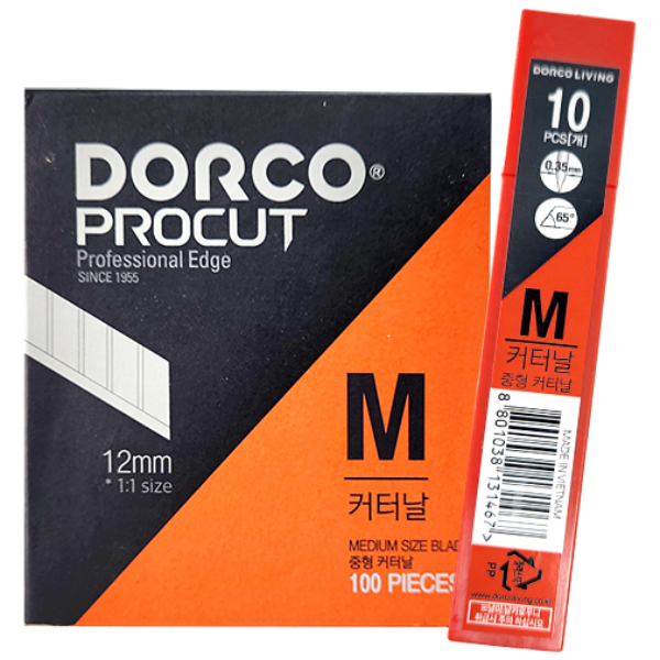 매직크린 도루코 중형 M커터날 100p, 1개, 단품 24,500원