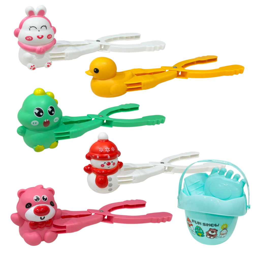 후니투 눈오리집게 6종세트 스노우볼메이커 눈집게 19,500원