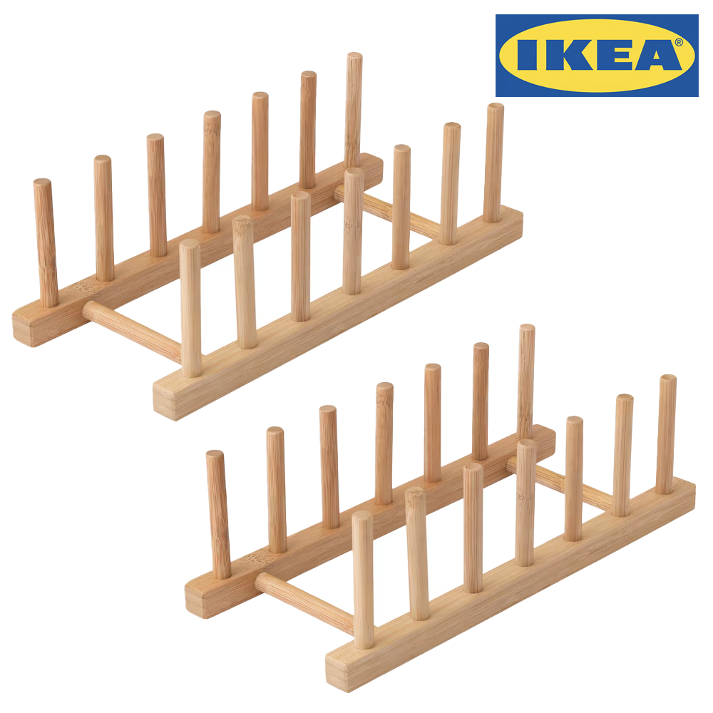 이케아 대나무 접시꽂이 오스트비트 12,400원
