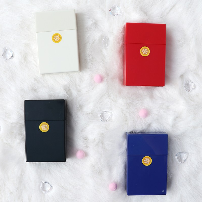 포토카드 PP 케이스 4P / 아이돌포카 딱지 명함 보관함 원터치 포카통 8,900원