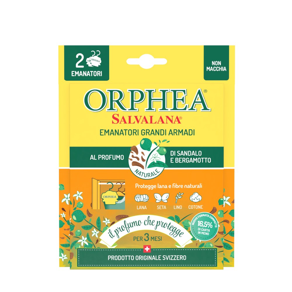 [오르페아] 스위스 옷장방향제 옷장용(샌달앤버가못) 2개입 19,440원
