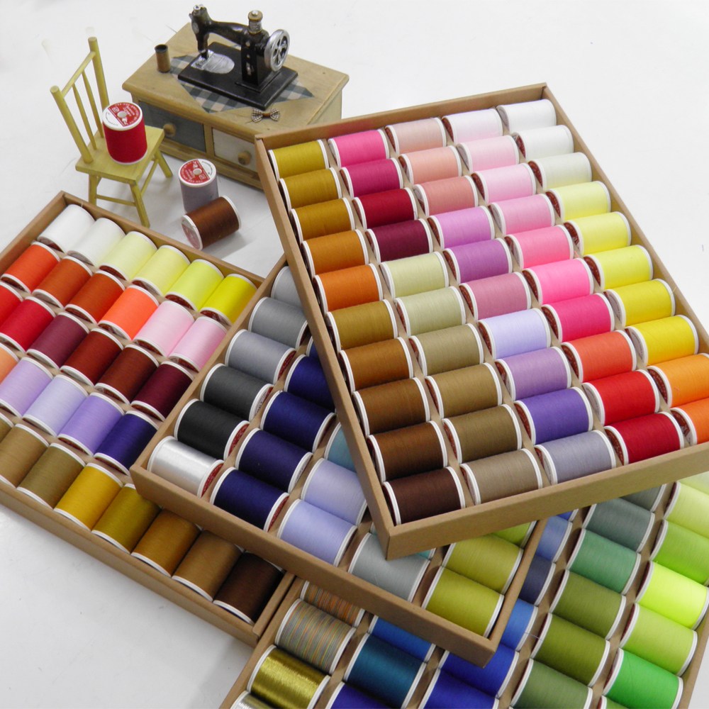 핸드메이드114 고급재봉실 200색세트 고급사용자용 풀컬러 200색 60수3합 소용량재봉실 (각400미터), 고급재봉실 200색세트, 1개 154,000원