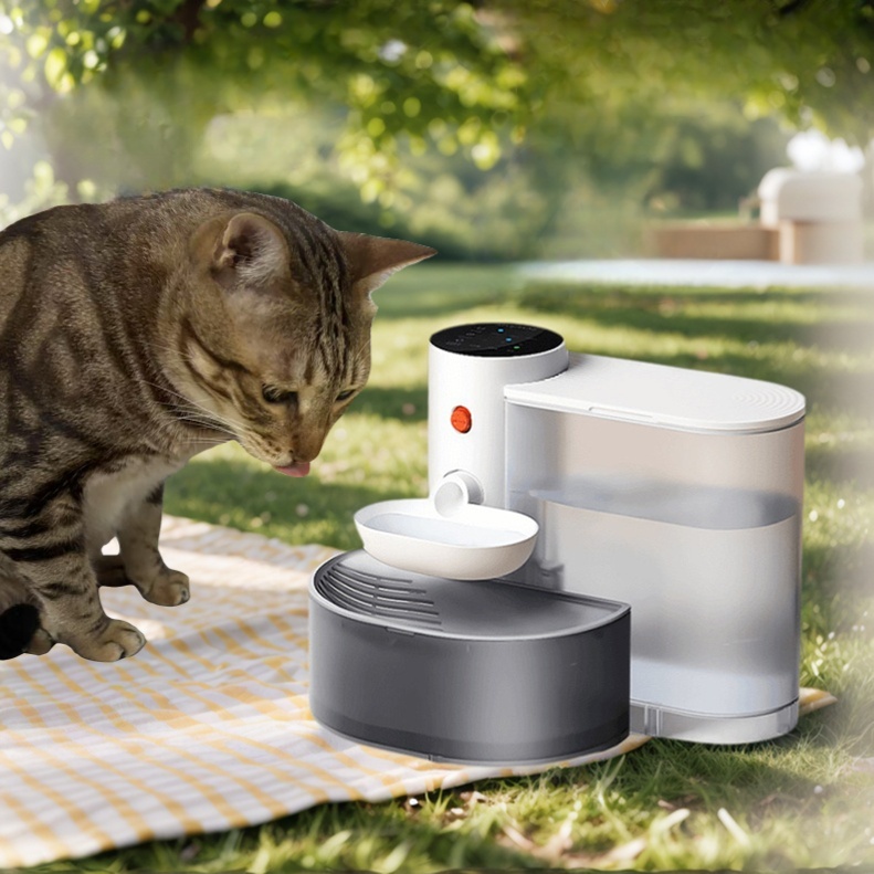 트리플리치 2025년 최신형 필터 필요없는 강아지 고양이 급수기 무선 정수기 3L 63,000원