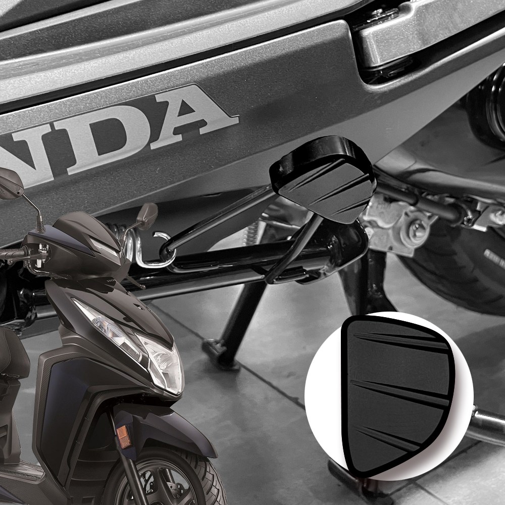 오토티엔 혼다 디오125 2024년-2025년 튜닝 사이드스탠드 날개패드, Black(블랙), 1개 25,000원