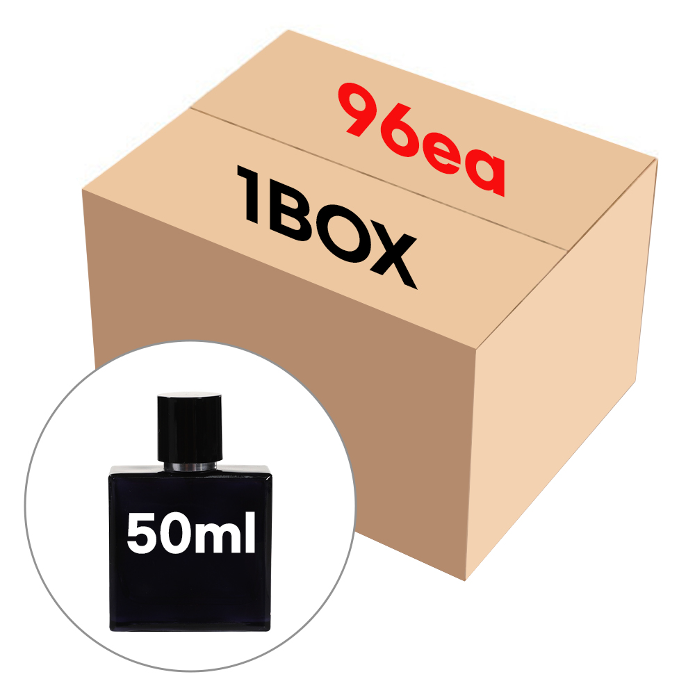 블루맨센트보틀 50ml 96개 1BOX 향수병 스크류타입 공병 용기 만들기 재료 퍼퓸 스프레이 유리 DIY 159,600원