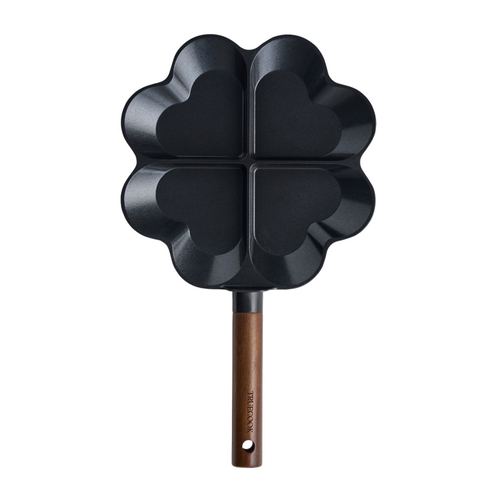 트루쿡 북미산 월넛 IH 인덕션 에그팬 세라믹 4구 하트 계란 후라이팬, 1개, 27cm 39,000원