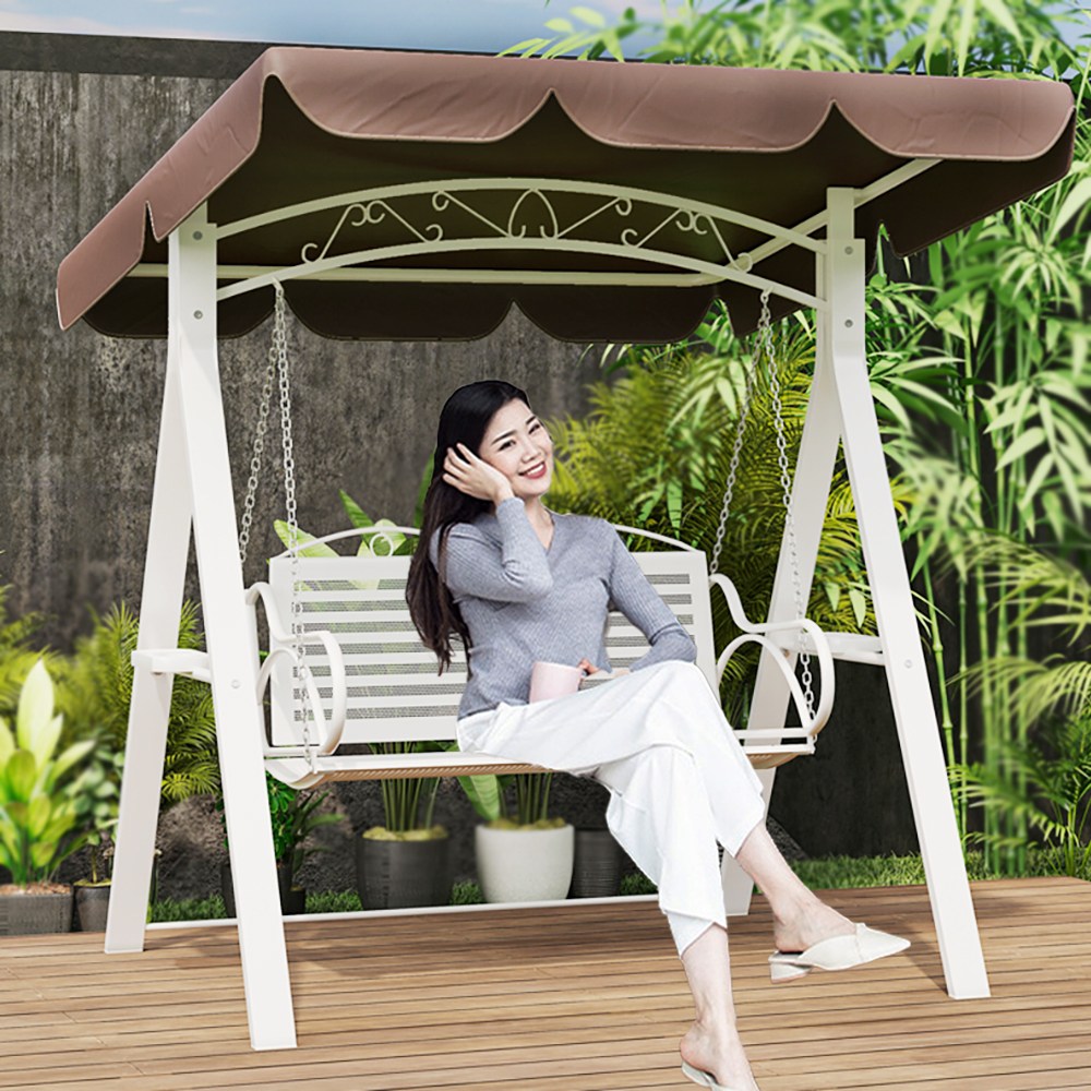 세라쥬 깔끔그잡채 심플 철제 야외 그네의자 흔들 스윙체어 마당 165,800원