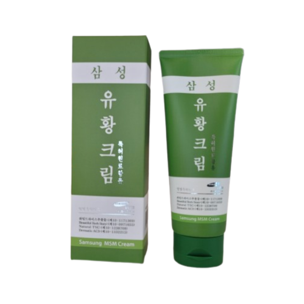 삼성 유황 MSM 운동 후 바디 케어 데일리 마사지 크림 150ml, 1개, 150ml 60,000원